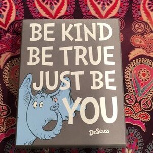 Dr. Seuss Horton the Elephant Wooden Box Sign Decor Tabletop Art